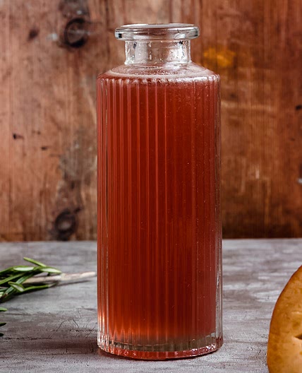 Rosemary Peach Syrup