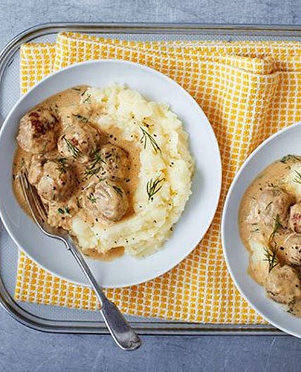 Swedish-style sausage meatballs