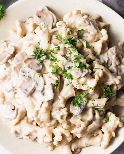 The Best Vegan Mushroom Stroganoff