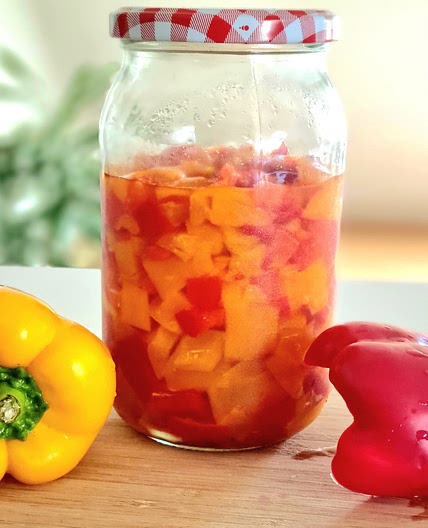 Fermentierte Paprika