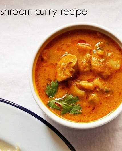 Mushroom Masala | Mushroom Curry (Punjabi Style)