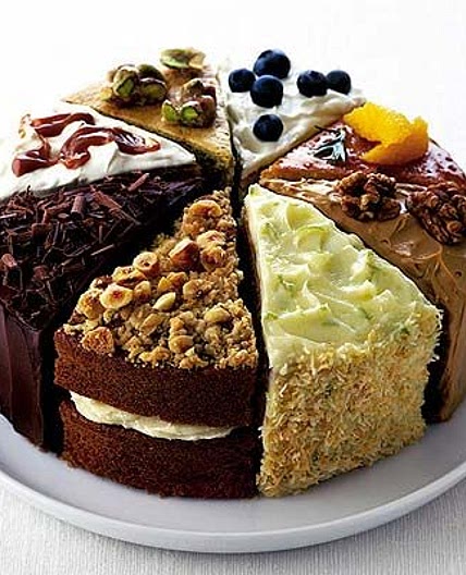 Fudgy dark chocolate cake