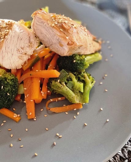Teriyaki mit Putenbrustfilet