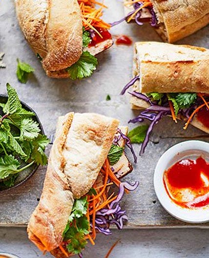 Vegan banh mi