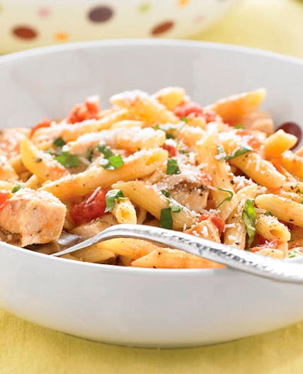 Grilled Chicken Penne al Fresco