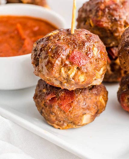 Pizza Meatballs