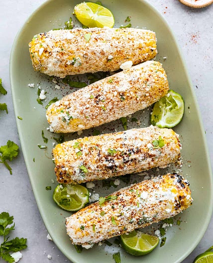 Grilled Mexican Street Corn