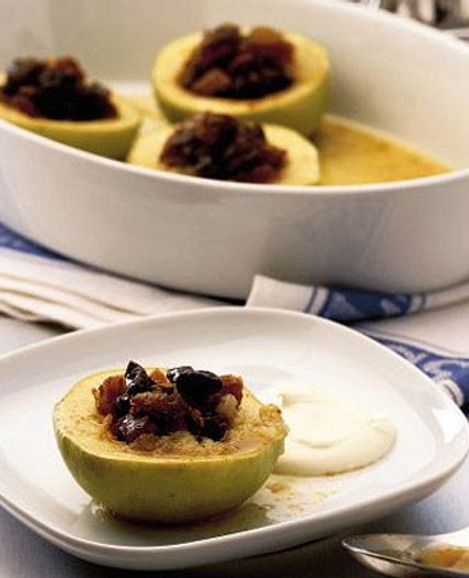 Sticky apple cups