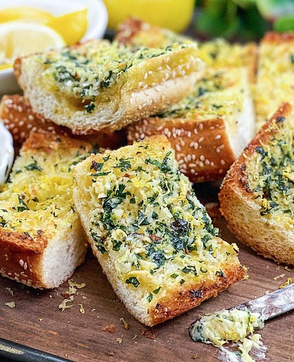 Garlic Bread with Lemon Recipe