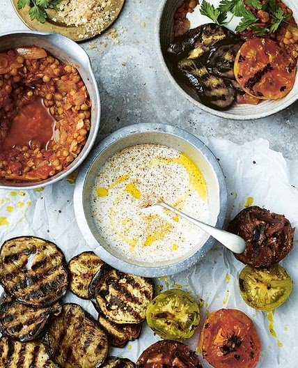 Vegan moussaka bowls