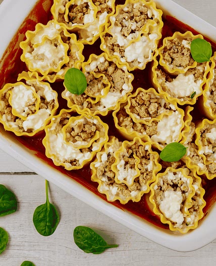 Savoury Lasagna Roll-Ups