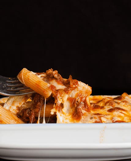 Amazing Baked Penne With Minced Lamb in a Herb Tomato Sauce