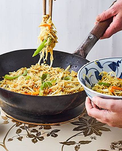 Easy Singapore noodles