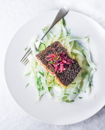 Chia Crusted Salmon