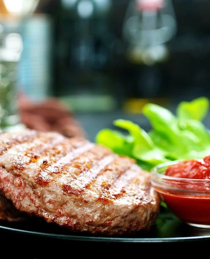 Feta Arugula Turkey Burgers