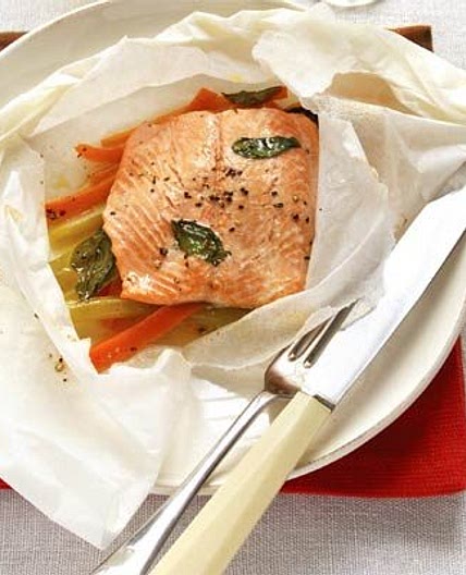 Trout en papillote