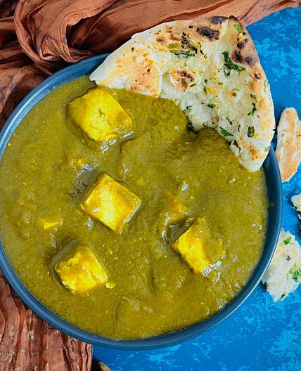 Palak Paneer in Instant Pot (using frozen spinach)
