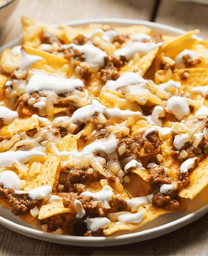 Mouthwatering Chilli Beef with Nachos