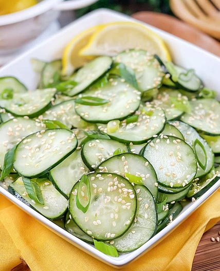 Lemon and Cucumber Salad