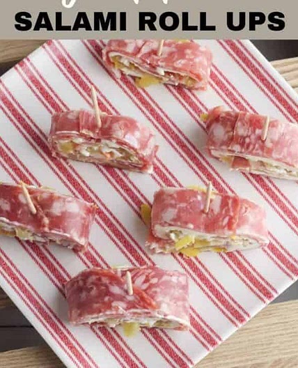 Salami Roll Ups Recipe