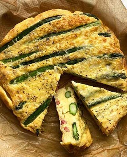 Easy crustless quiche
