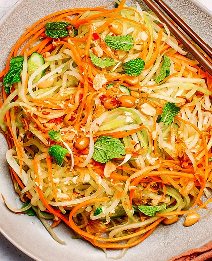 Green Papaya Salad (Vietnamese-Inspired!)