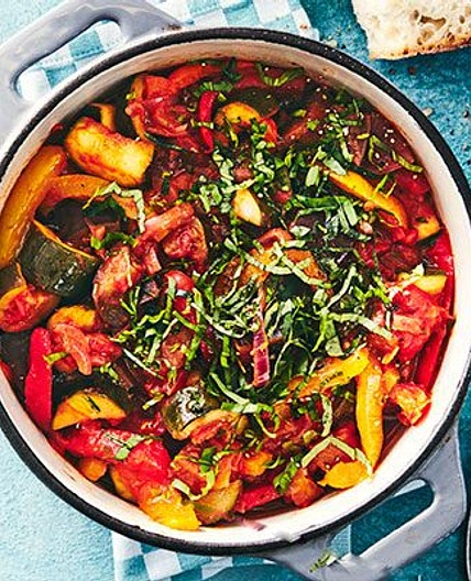 Slow cooker ratatouille
