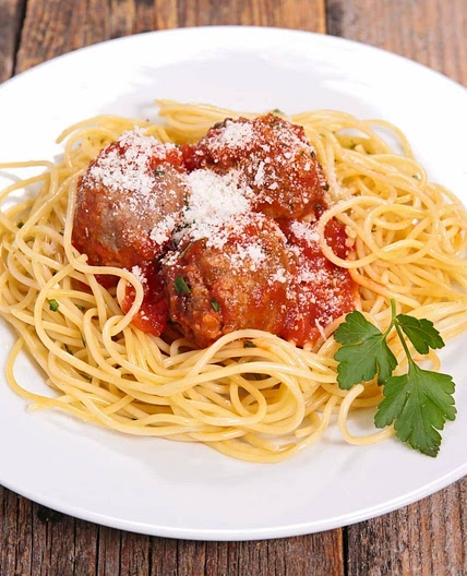 Guilt-Free Skinny Spaghetti and Meatballs