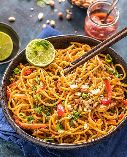 Instant Pot Thai Peanut Noodles