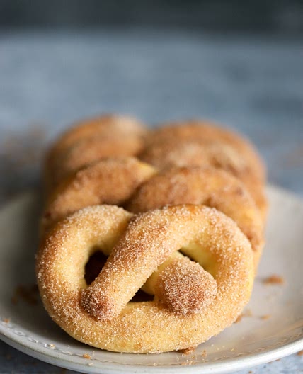 Keto Cinnamon Pretzels - Fat Head Dough