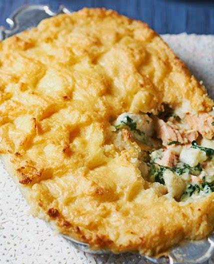 Luxe fish pie