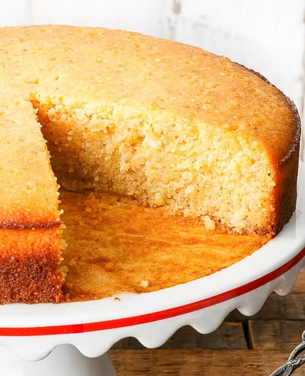 Orange Polenta Cake (Gluten & Dairy Free)