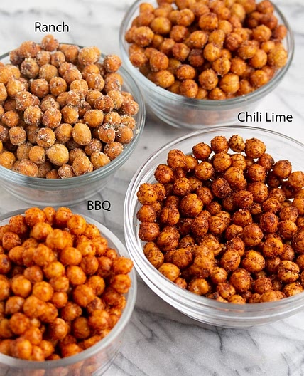 Air Fryer Chickpeas