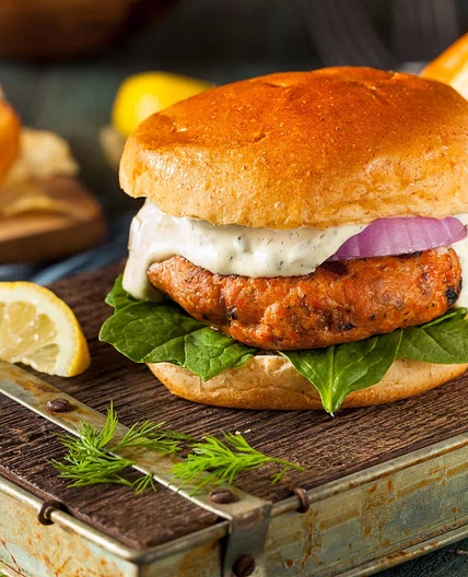 Easy Salmon Burger