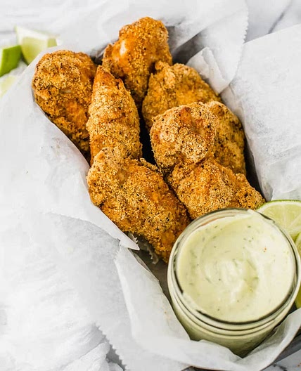 Chili Lime Crispy Chicken Tenders