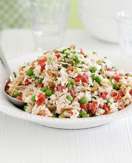 Help-yourself tuna rice salad
