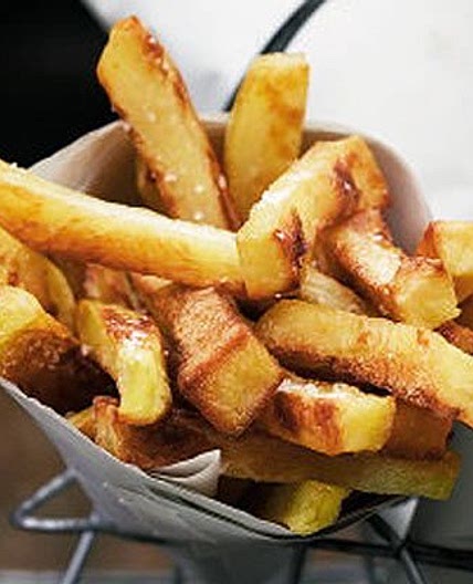 Homemade oven chips