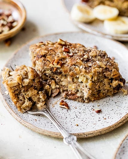 Instant Pot Oatmeal Banana Bars