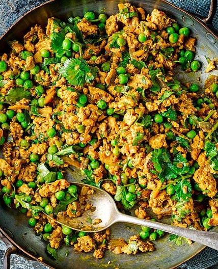 Turkey keema curry