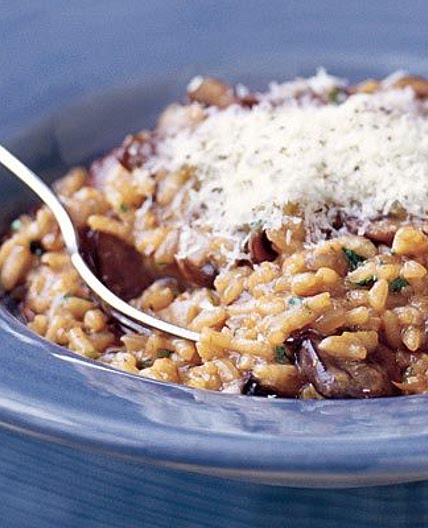 Mushroom risotto