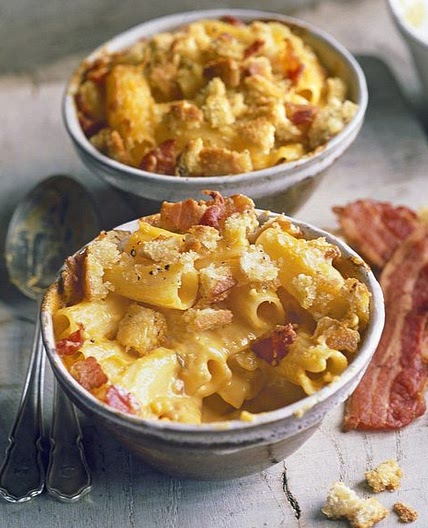 Mac 'n’ cheese with bacon