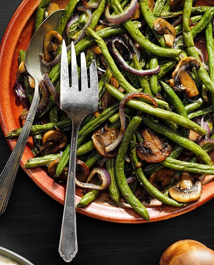 Air-Fryer Roasted Green Beans