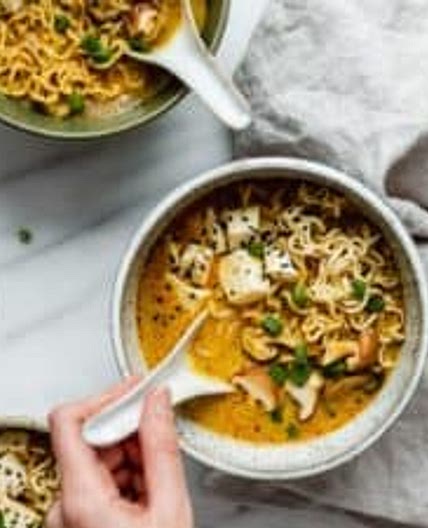 Spicy Coconut Curry Ramen