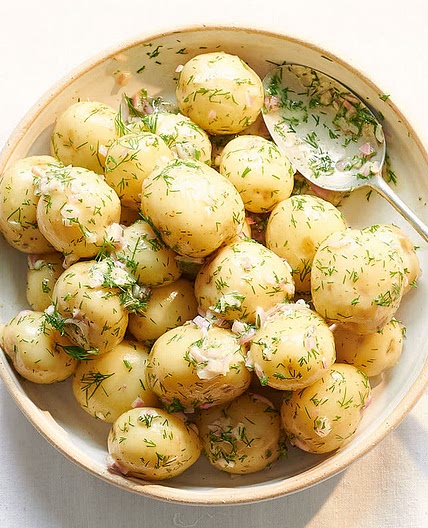 Midsommar new potato salad