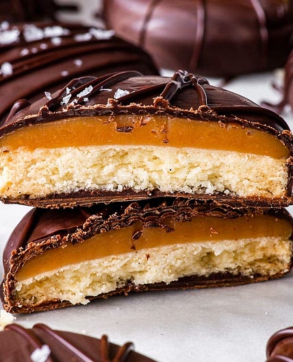Gluten Free Caramel Cookies (Homemade Twix)