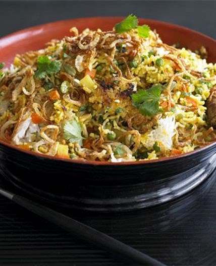 Veggie subzi biryani