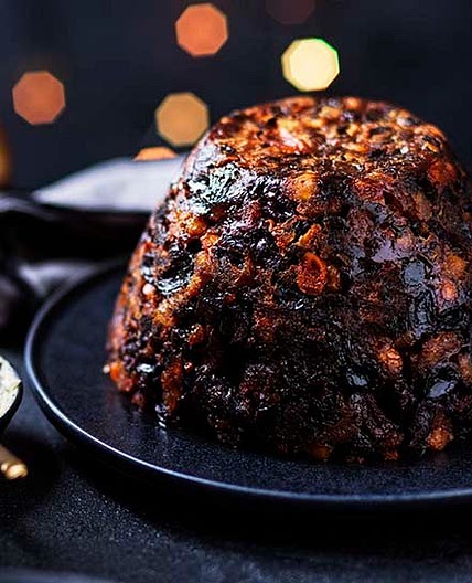 Classic Christmas pudding
