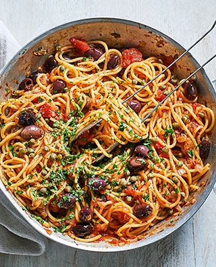 Spaghetti puttanesca