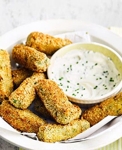 Broccoli & potato croquettes
