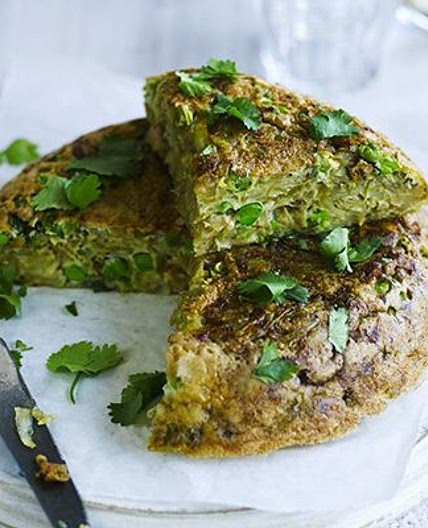 Bhaji frittata